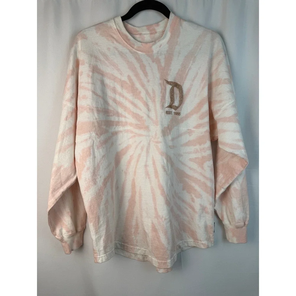 Disney Parks Spirit Jersey Disneyland Resort Tie Dye‎ Top XS